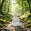 Buddha-statue-meditation-white