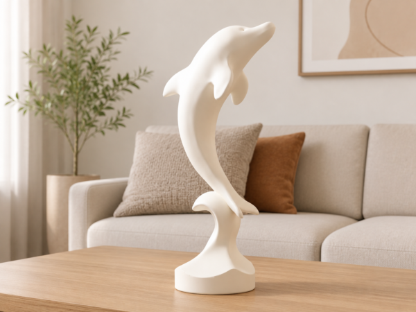 dolphin-statue