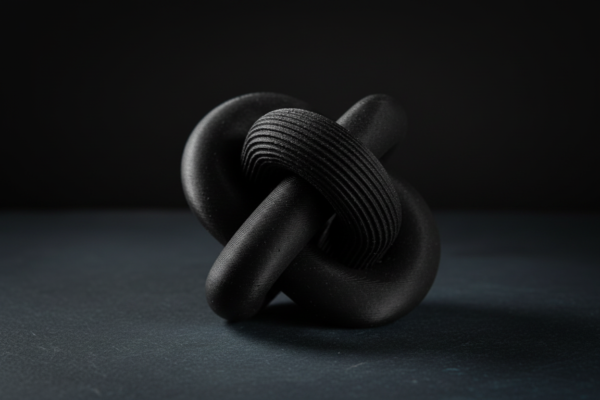 Japandi Zen Sculpture – Minimalist Home Decor