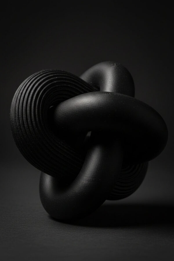 Japandi Zen Sculpture – Minimalist Home Decor