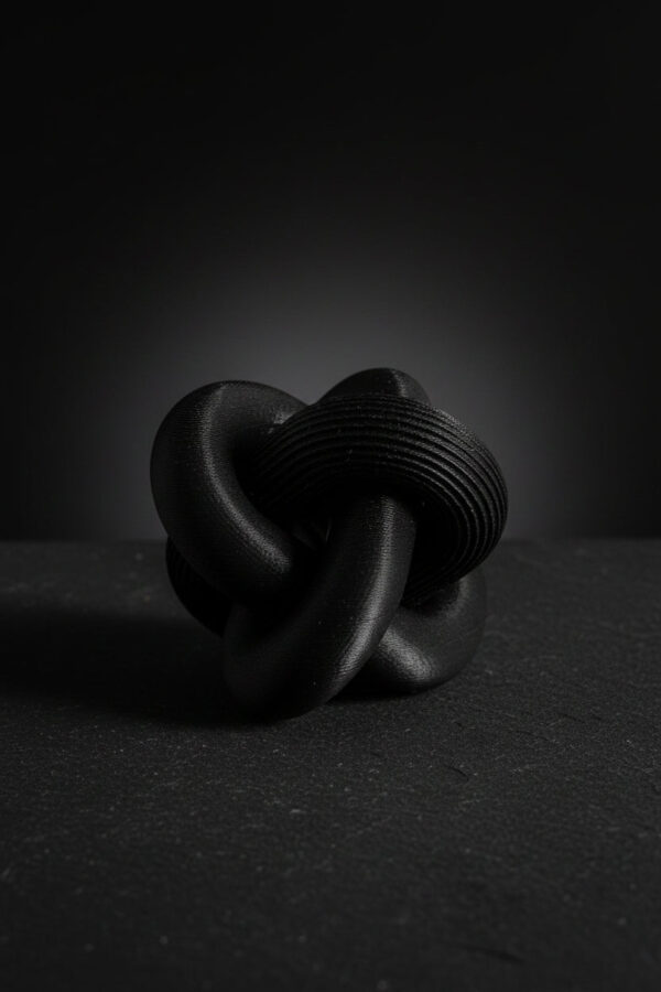 Japandi Zen Sculpture – Minimalist Home Decor