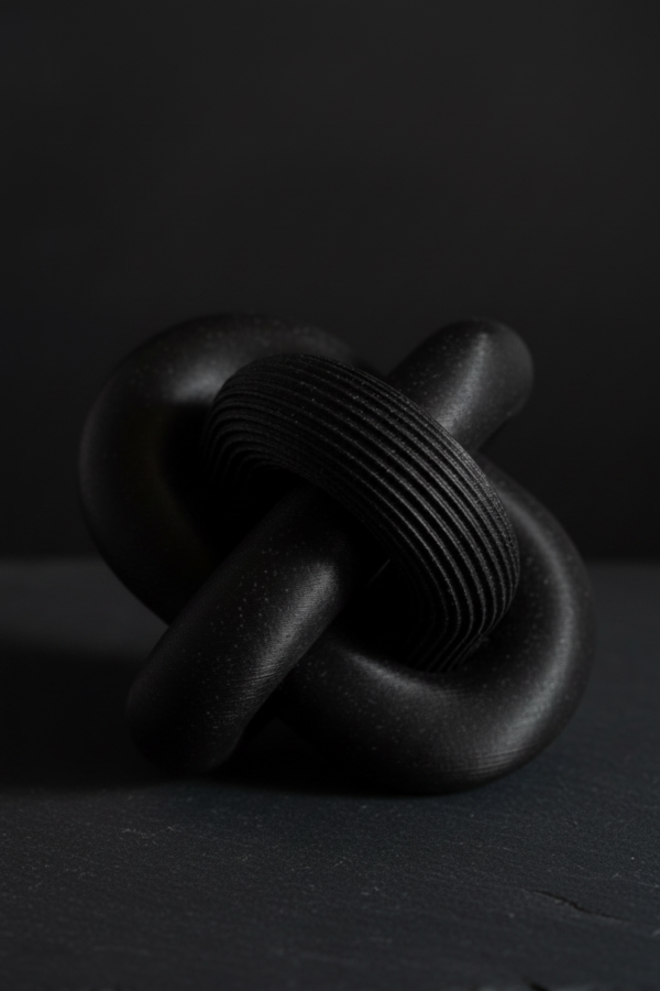 Japandi Zen Sculpture – Minimalist Home Decor